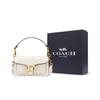 Coach Tabby 12 Classic C Logo Top Handle Leather Crossbody Shoulder Mini Bag Women bags Chalk-White CN731-B4HA