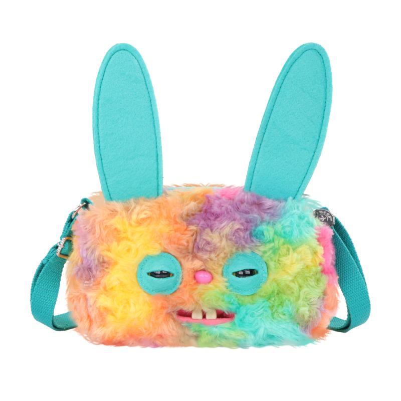 Borsa a tracolla Fuggler originale Peluche Giocattoli LORD ORECCHIE LUNGHE ALIENO INFASTIDITO OOGAH BOOGAH Peluche Bambole Borsa a spalla Regali