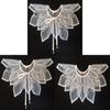 Ethnic Style Polyester Lace Collared Shoulder Cover For Women Spring 2022