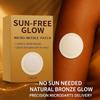 7 Patches | Sonnenscheinfreier Glow-Mikronadel-Patches, Neue fortschrittliche natürliche Bräunungs-Glow-Patches, Natürlicher Bronzer für Frauen & Männer