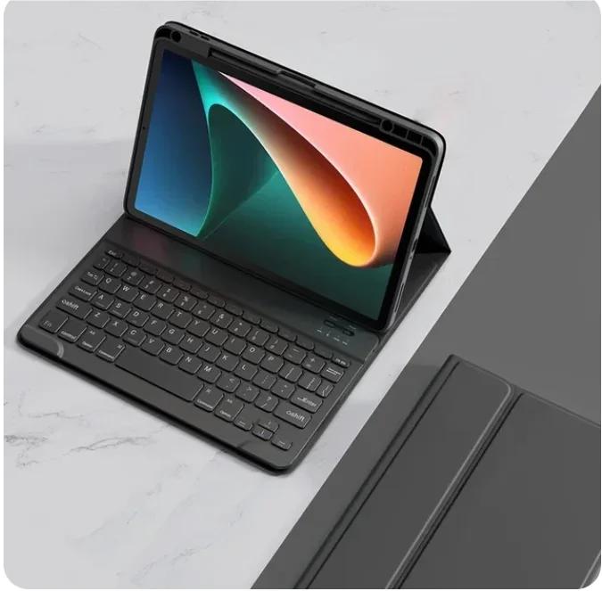 Tablets Keyboard Case for Mi Pad 5 5 Pro 11 Inch, Bluetooth Keyboard Cover For Pad 5 Pro 11 Inch Funda