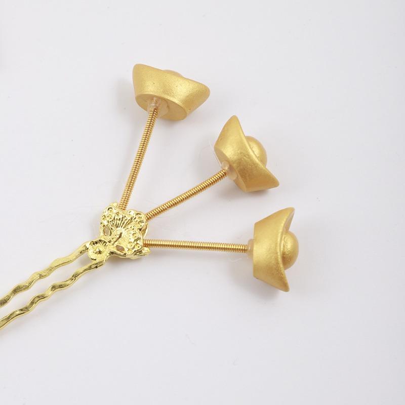 1pc God of Wealth, Mao Qiu Ancient Style,Hair Accessorie and Hairpin,Multiple Color Headwear Options,Ideal mother Gift Selection