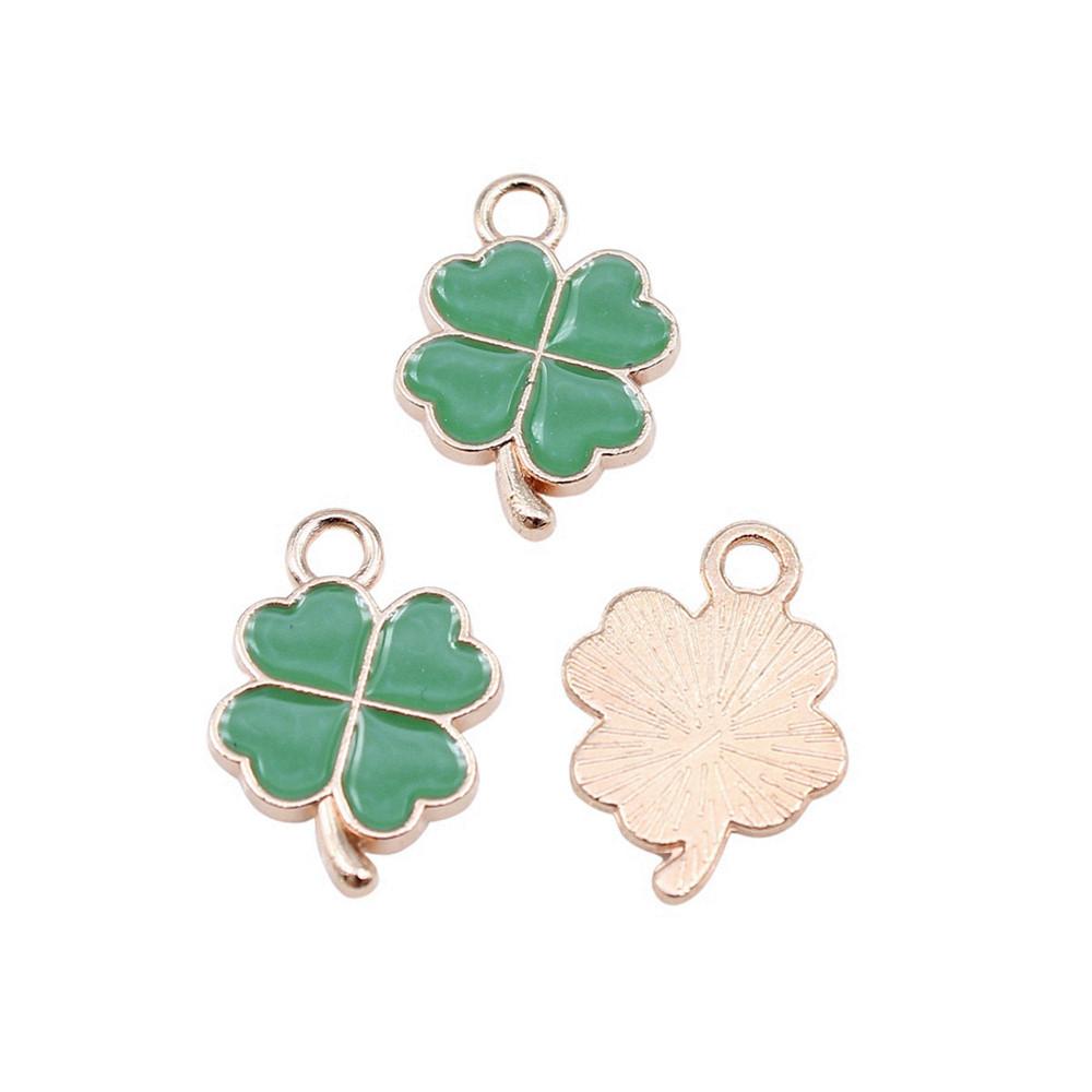 Enamel Charms Multi Color Flower Pendants For Floral Themed Jewelry