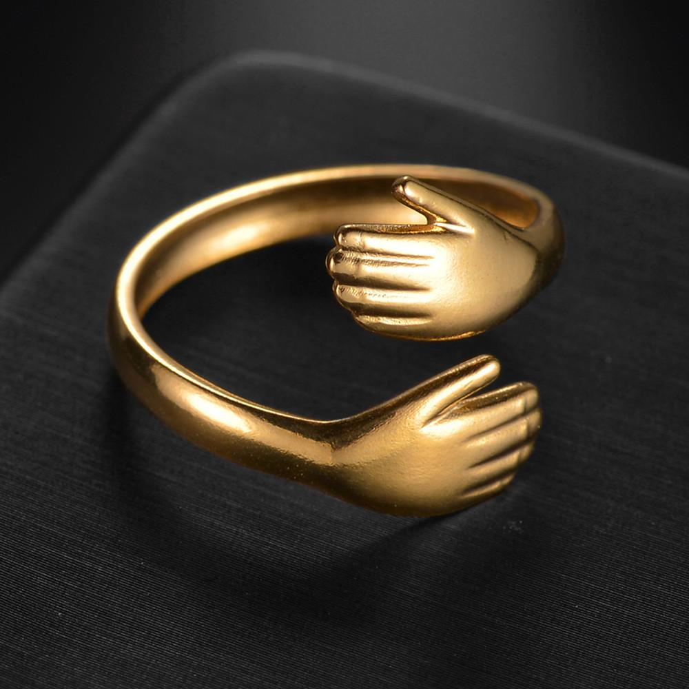 Fashion Men's Ring Russian Flying Eagle Rings for Male Punk Gold Color Hip Hop Rock Gift for Boyfriend Adjustable Big Ring