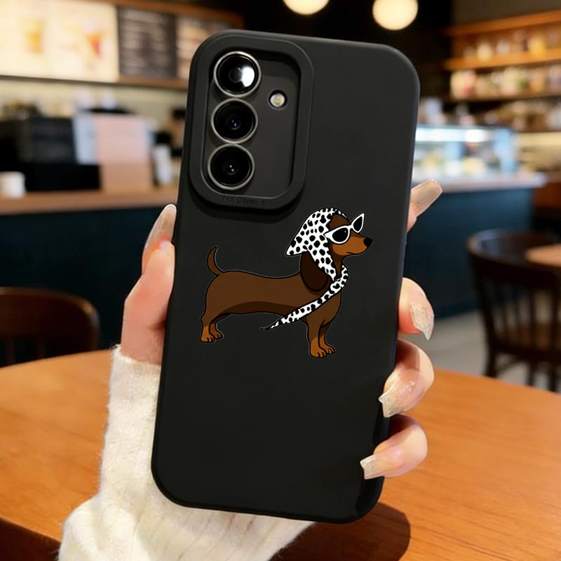 Cute Cat Puppy Phone Case For Samsung Galaxy Note 20 S25 Edge S24 FE S23 Plus S22 S21 Ultra A56 A55 A54 A53 A36 5G Bumper Cover