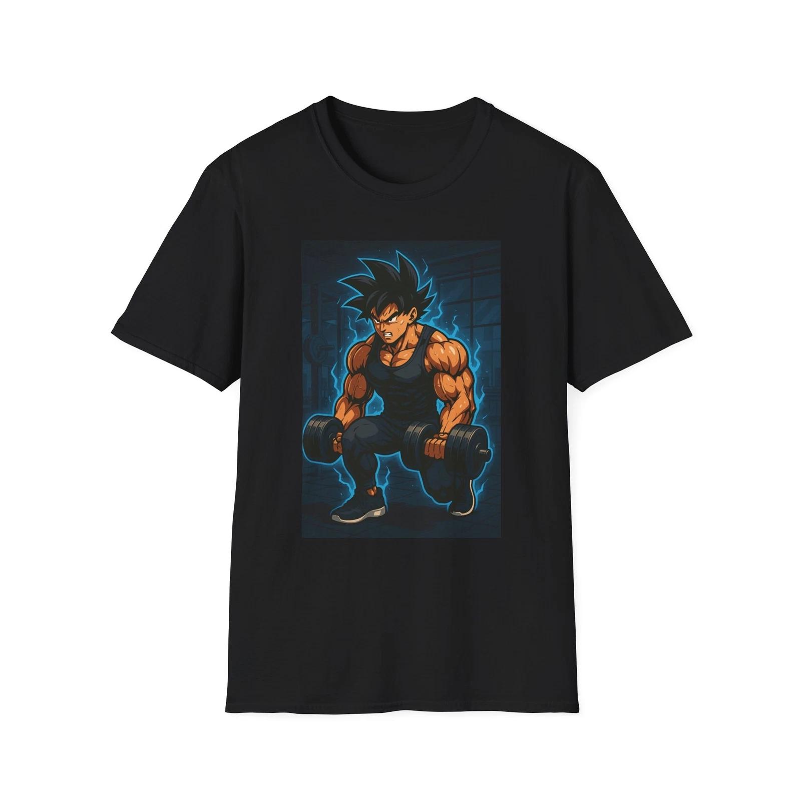 Kakarot Anime Inspired Muscle Motivation T-Shirt , Gym Shirt, Fitness Apparel 2XL