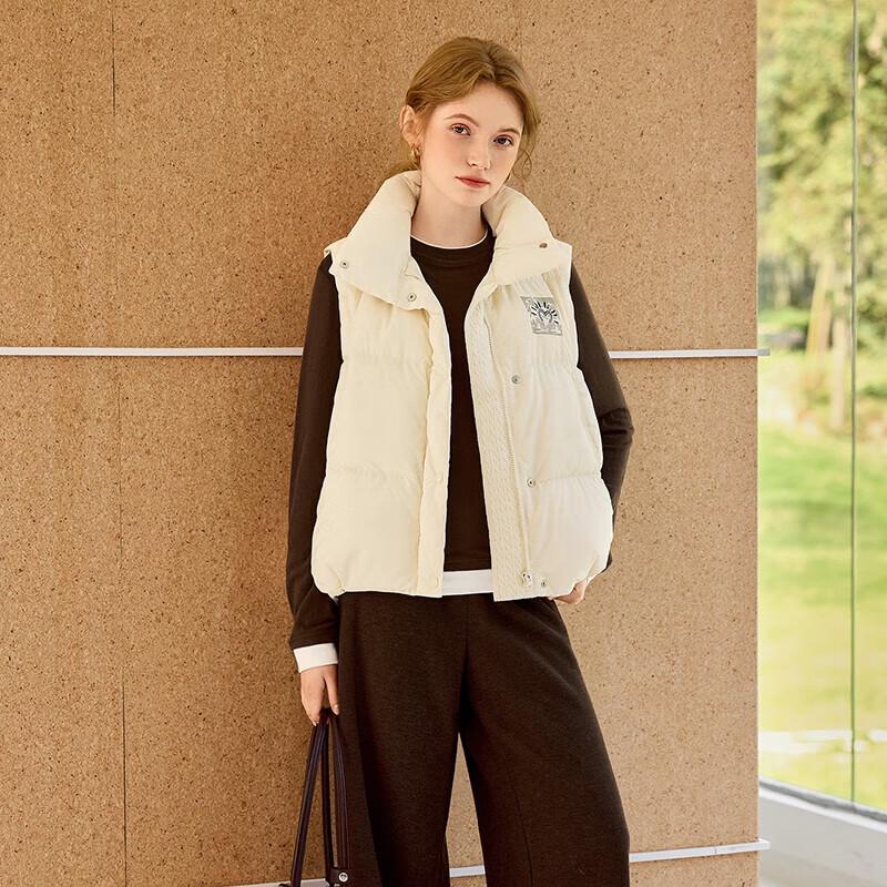 

Tachi Women s Printed 90% Down Stand Collar Vest XL