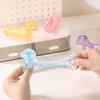 Cute Dachshund Squishy,Sparkly Squishy Sausage Dog, Ultra-Soft Mini Stress-Relieving Rainbow Touch Weiner Dog