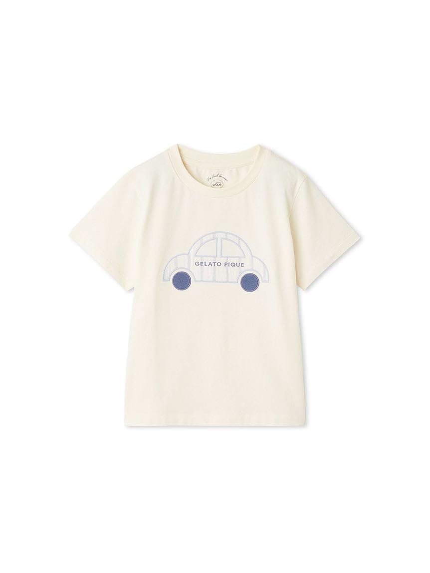 

Gelato Pique Kids Car PKCT252478 OWHT 90 One-Point T-Shirt