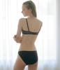 full high bra and shorts Morikore Tulle Bra and Shorts Bra Top and Bottom C70 [Peach John] [Push-up bra, volume, cleavage, sides, lace, set]