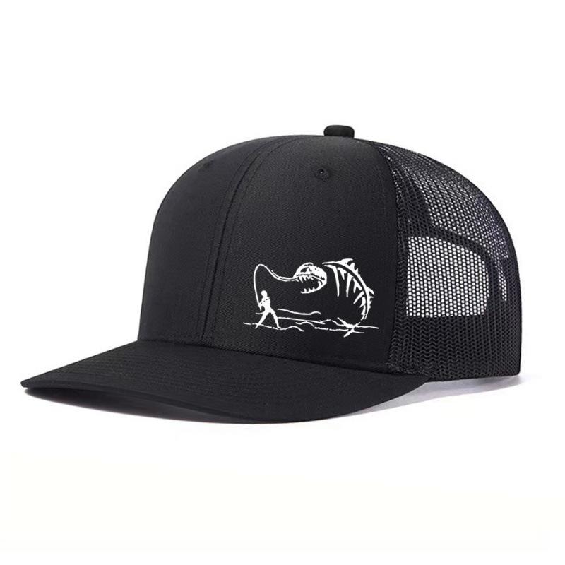 Baseball Geventileerd Ademend Luchtgaas Bedrukt Zomer Visserijpet Trucker Gebogen Micro Richardson Modieus Trendy Nieuw Merk Laatste Fris 1 Stuks Petten