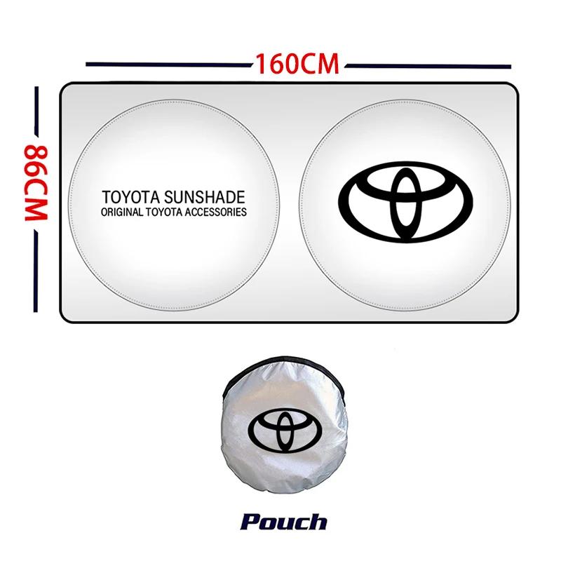2026 Nou Pentru Mașină Toyota Copertină Parbriz Protecție Solară Parasolar Protecție UV Accesorii Pentru Toyota Corolla Camry rav4 Yaris hilux p