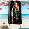 Dynamic Anime Action Beach Towel Beach Beach Towel for Vacation Photos Swim Seaside Outdoor Pool Towel Comfort Printing Beach Fashion