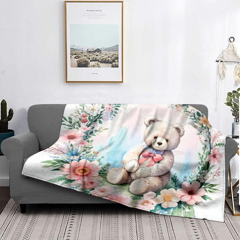 Hjemmedekorasjon plysj pledd sofateppe sengeteppe seng fluffy myke tepper dekor rutete moderne Halloween god jul vinter