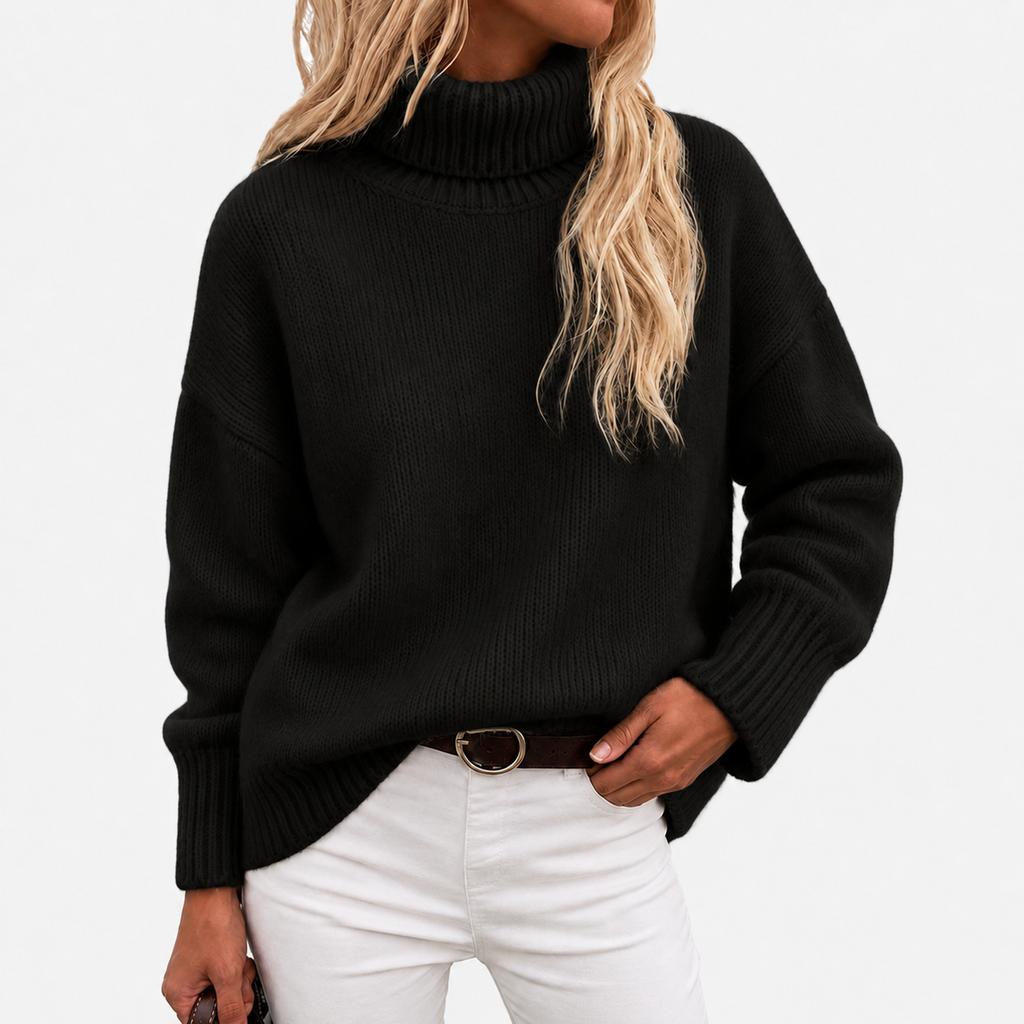 Women's Casual Loose Fit Long Sleeve Zip-Up Hoodie with Collar