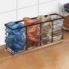 Detachable Cooking Utensils Storage Basket Large Capacity Kitchen Table Organizer  Cupboard