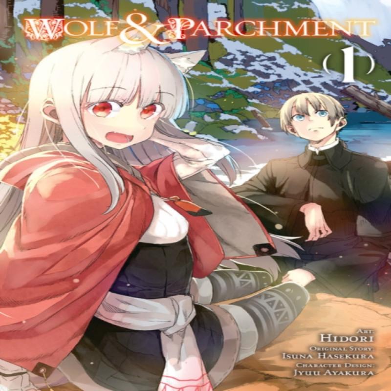 Wolf Amp Parchment Vol. 1 Manga by Jasmine Bernhardt Paperback Book 9781975318758