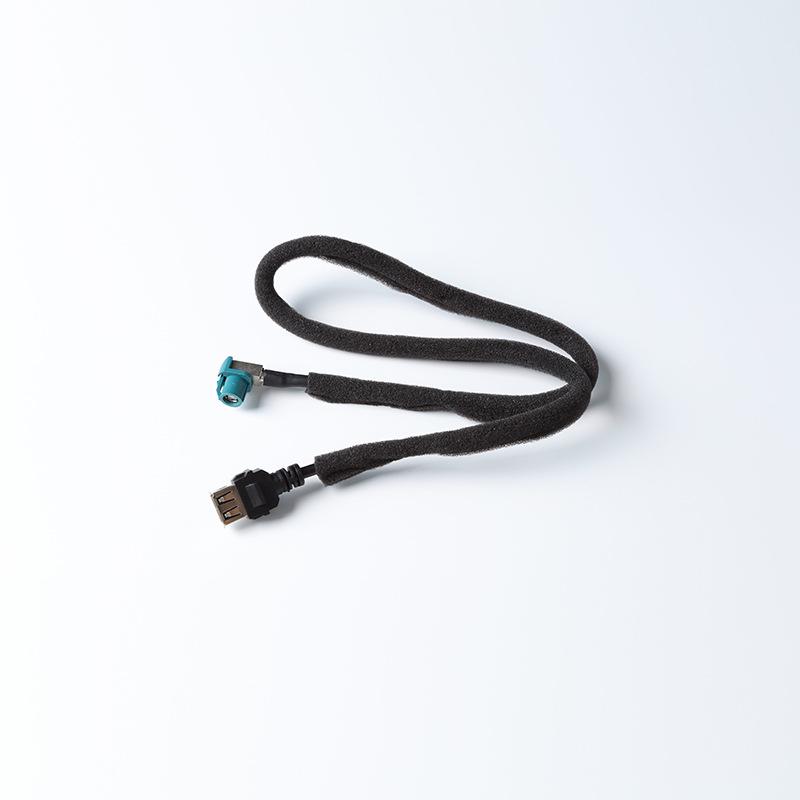 Ambient Light USB Audio & Cigarette Lighter Cover for BMW 3 Series/3GT/4 Series Central Control Panel