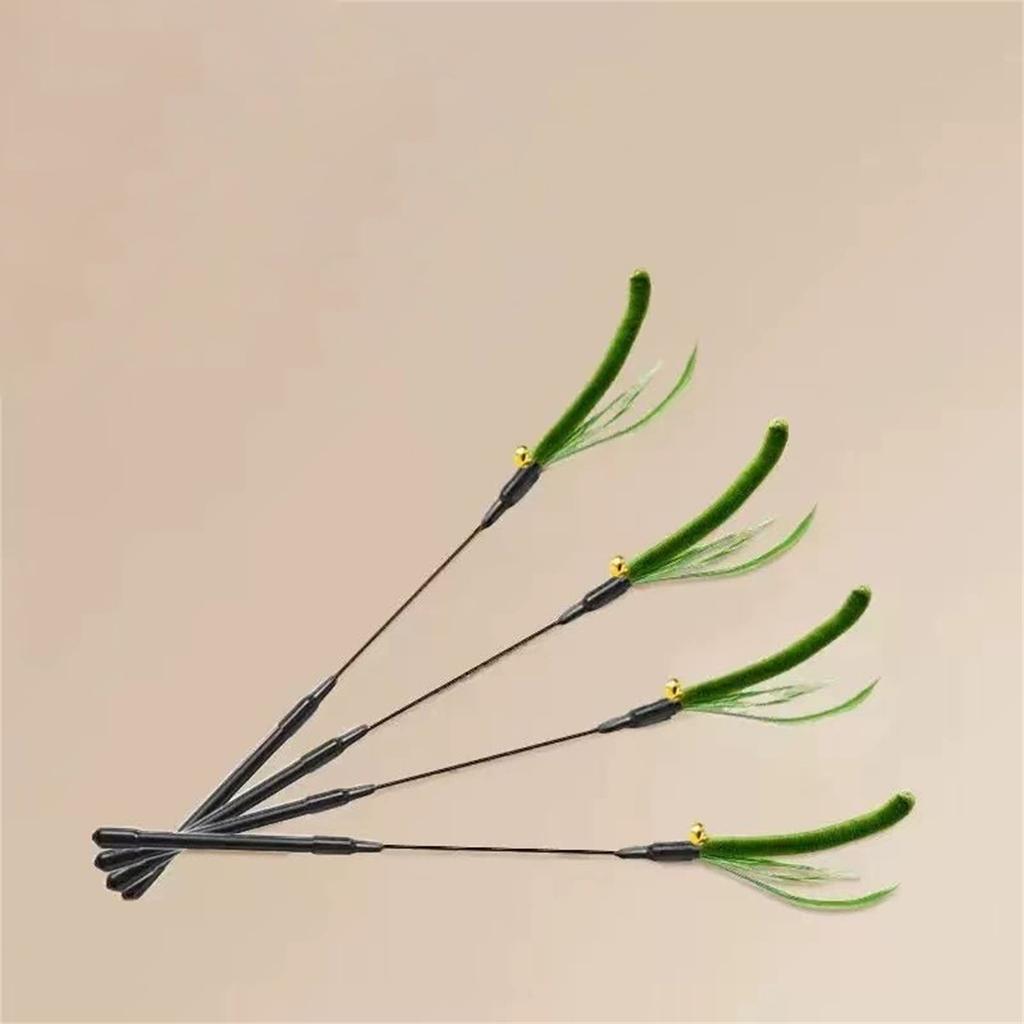 Wandspielzeug-Set zum Kratzen, Beißen und Treten, Nachfüllungen mit Grün für Teaser, Interaktives Spielzeug für, Angst und