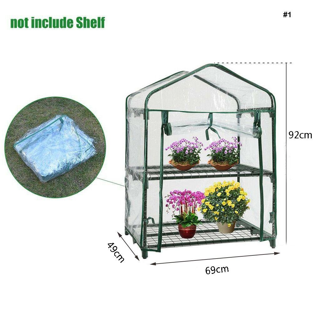 Outdoor Grow Bag 2/3/4/5 Tier Garden Warmer Cover New Greenhouse Cover