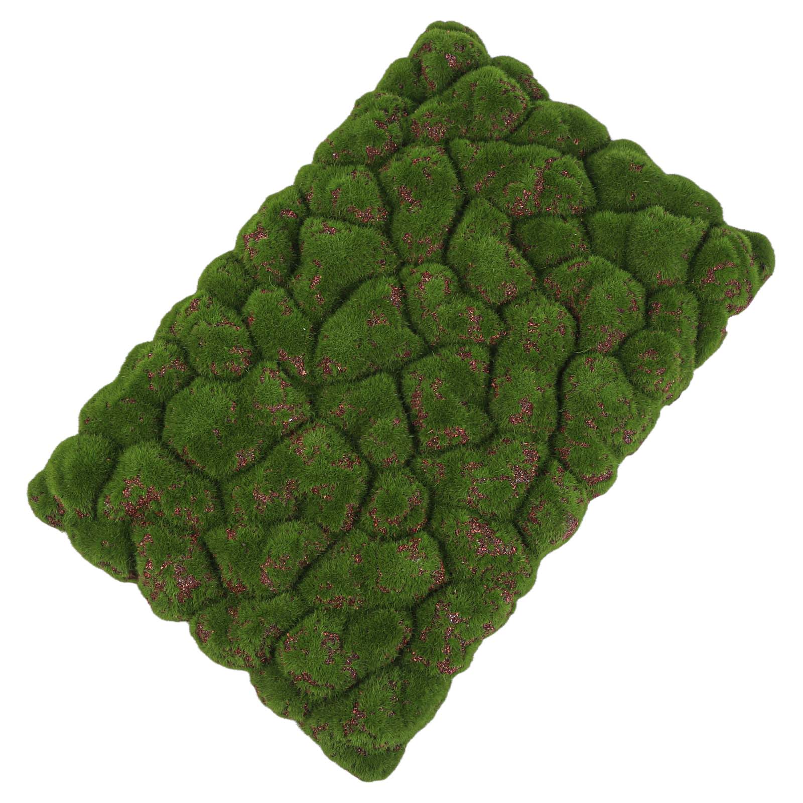 Каменная Растение Фоновая Стена Искусственный Мох Фоновая Стена Флокирование