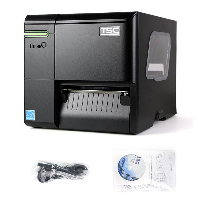 TSC Double-Row Barcode Label Printer with Self-Adhesive Paper