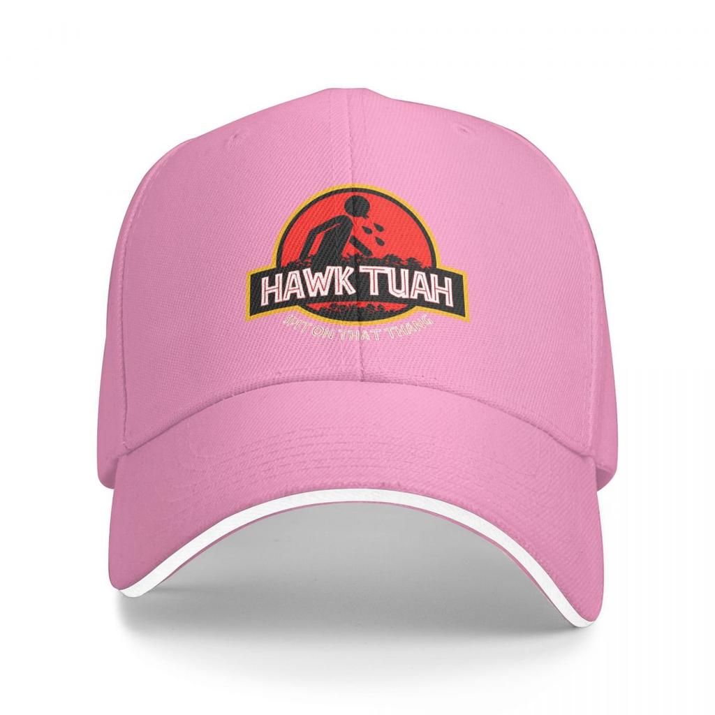 FUNNY HAWK TUAH SPIT ON THAT THANG Accessories Unisex Casquette Caps Hat Vintage Daily Running Golf Sun Cap