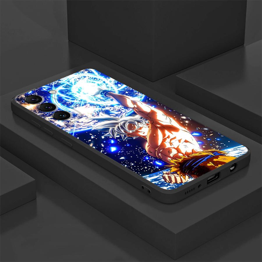 

Чехол для телефона Dragon Ball Земля Сон Гоку Черный Мягкий для Samsung Galaxy A53 A22 A35 A25 A23 A54 A73 A35 A32 A56 A33 A72 A24 Galaxy A34 5G
