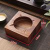 Solid Wood Ashtray, Home Living Room, Creative Personality, Wooden Hotel, New Chinese Style Wooden Ashtray