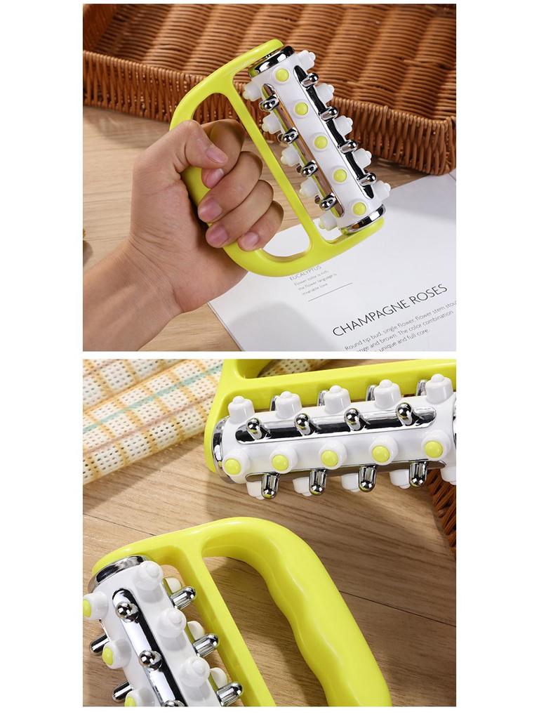 Multi-Use Plastic Body Massager for Face, Back, Waist, and Legs