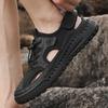 38-46 Summer Men's Fashion Handmade Mesh Breathable Outdoor Casual Shoes Hiking Shoes Beach Sandals