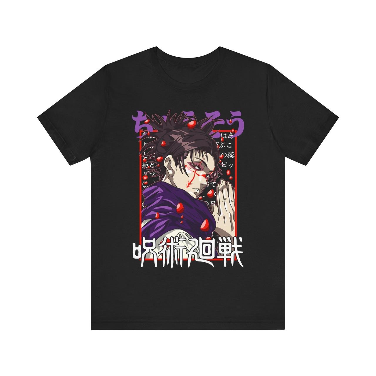 

Anime Jujutsu Kaisen Megumi Fushiguro Graphic TShirt 100Cotton Oversized Shirt unisex 2026 Unisex Short Sleeve ONeck Y2k Fashion 3XL