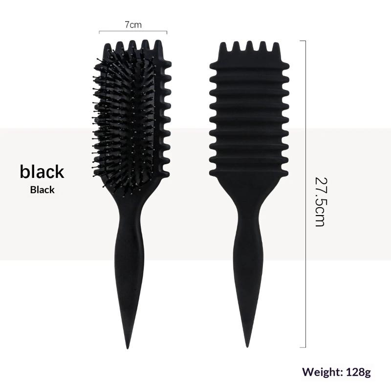 Kopfhaut Entwirrungsbürste Lockiges Haar Kopfhautmassage Haarkamm Luftkissenkamm Naturborsten Haarpflege Werkzeuge Friseur Werkzeuge