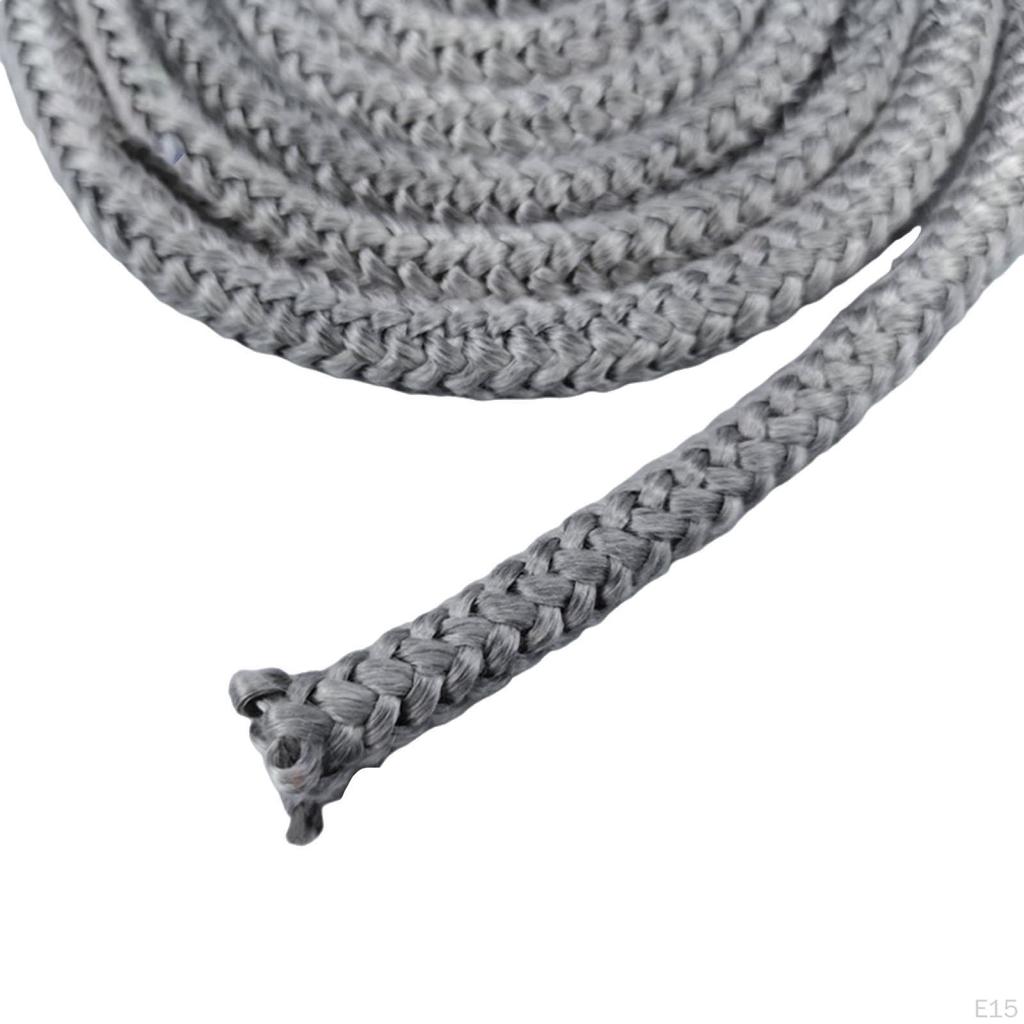 Gasket Rope ,Fireplace Seal Rope, Versatile ,Easy to Install Fiberglass Cord for Wood s