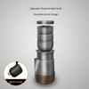 Portable Pure Titanium Tea Set: Anti-Scald, Outdoor Camping, Travel-Friendly Tea Maker