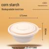 Bowl Master Biodegradable Corn Starch Takeaway Containers