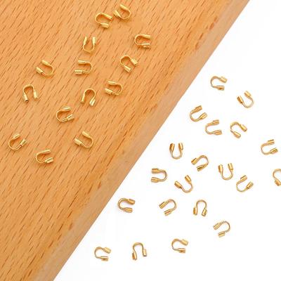 10/50 pezzi di rame a forma di U a ferro di cavallo chiusura con fibbia per gioielli fai da te che fanno risultati accessori