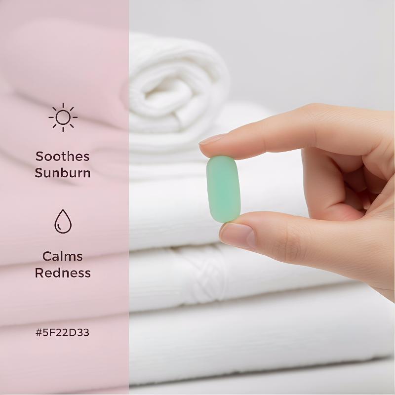 Reusable Facial Ice Roller Silicone Massage Tool Skin Soothing Puffiness Relief for Morning Routine