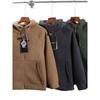 620G Super Thick Outdoor Double-Sided Polar Fleece Jacket Men's Autumn and Winter Brushed Hoody Export Export Men's Clothing Jacket