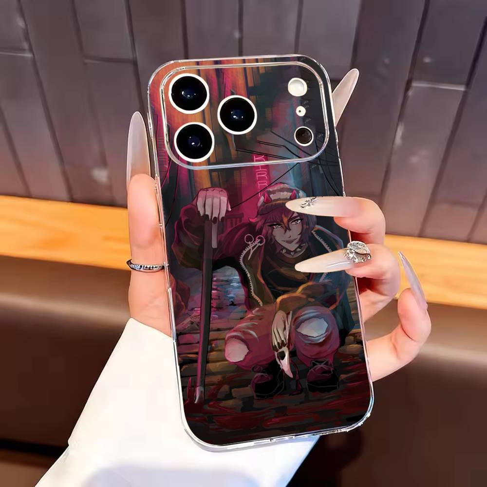 K-Killer C-Chat Ronin Game Phone Case For iPhone17,16,15,14,13,12,11 Plus,Pro Max Soft Transparent Cover