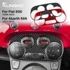 Carbon Fiber Gear Shift Collar Cover Trim for Fiat 500 Abarth 595 2012-2023 Interior Accessories