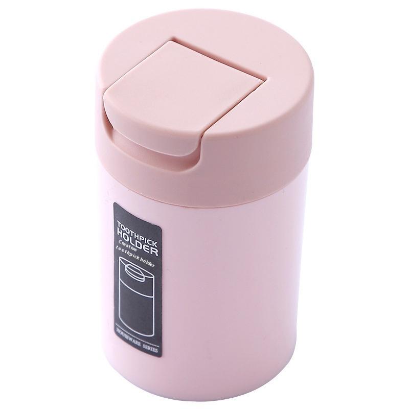Toothpick Holder Container Household Table Toothpick Storage Box Holder Portable Toothpick Dispenser