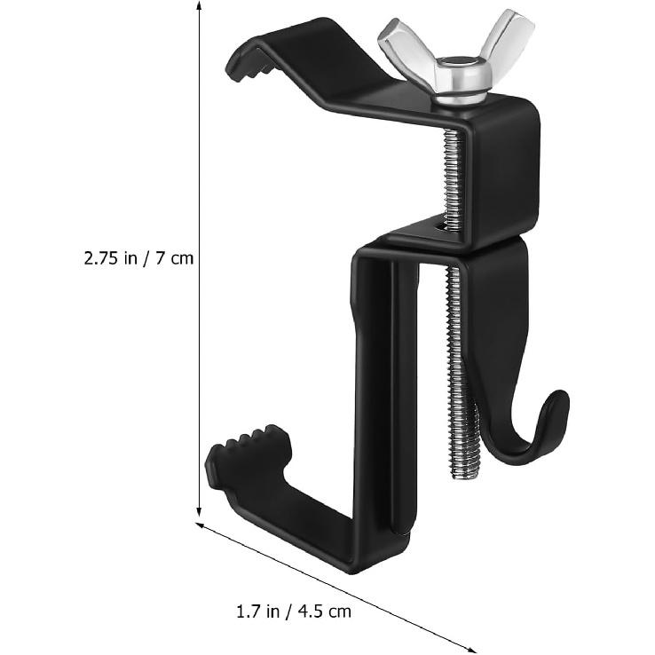 

Brick Hooks Clamp, 8pcs Adjustable Brick Hangers No Drill Outdoor Heavy Duty Wall Hooks for Easy Installation Heavy-Duty for Wreaths Pots and Decor,