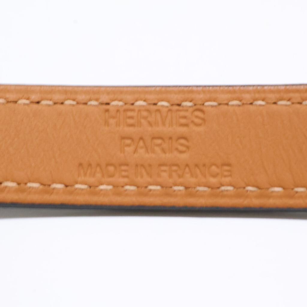 HERMES [Excellent Condition] Kelly Double Tour Z-stamped Box Calf/Swift Leather Bracelet T2 blackUsed