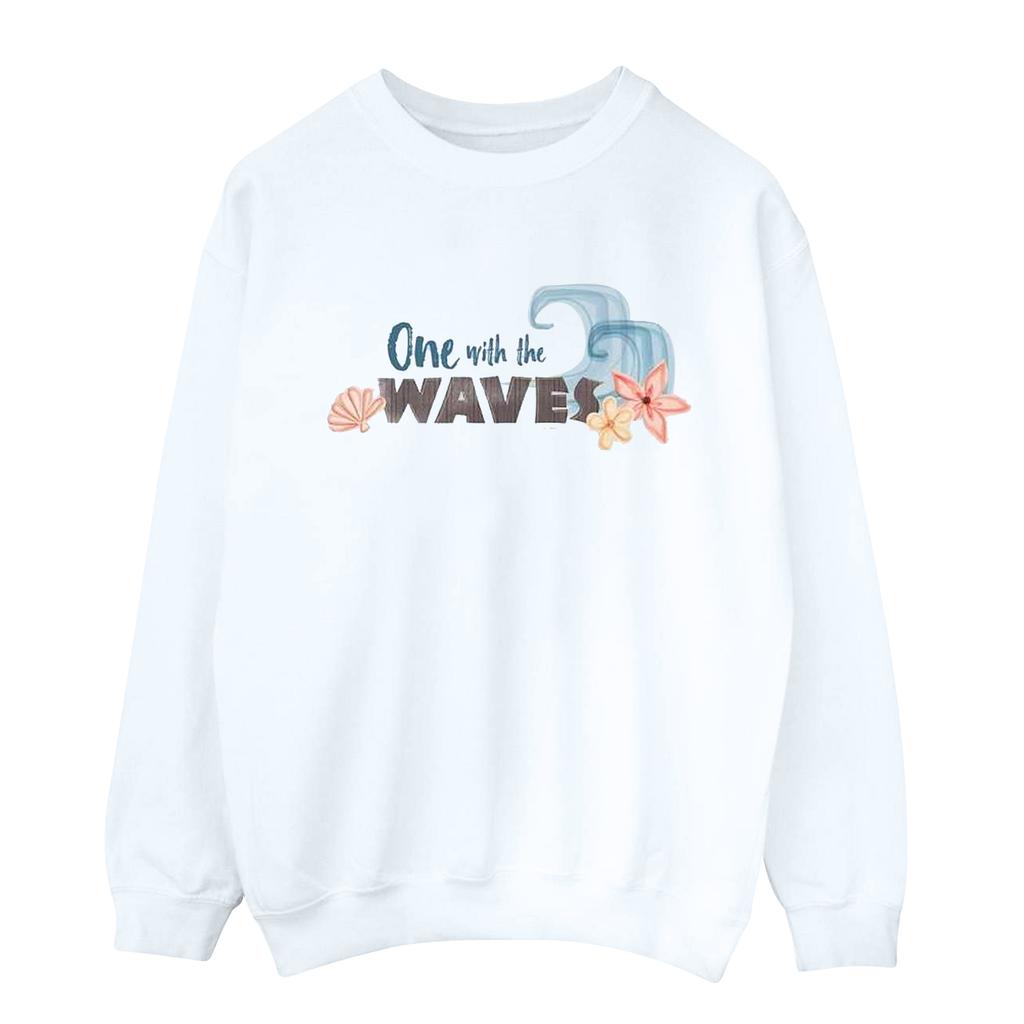 Disney Mens Moana One With The Waves Sweatshirt