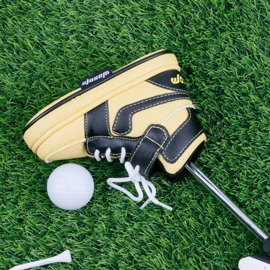 Pokrývka hlavy golfové hole Odolná proti opotřebení Odolná proti poškrábání Legrační bota ve tvaru boty Potah chrániče golfové hole Golfové příslušenství