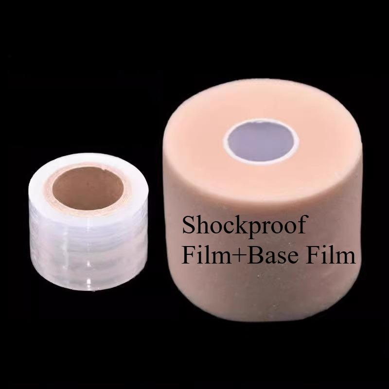 

Badminton racket buffer film, tennis racket grip tape, base layer film, shock-absorbing film, handle grip білий