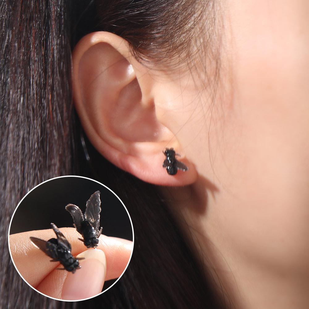 Scherzmücken Ohrstecker Kreative Insekten Kleine Ohrringe Mücken Ohrstecker Beliebte Accessoires