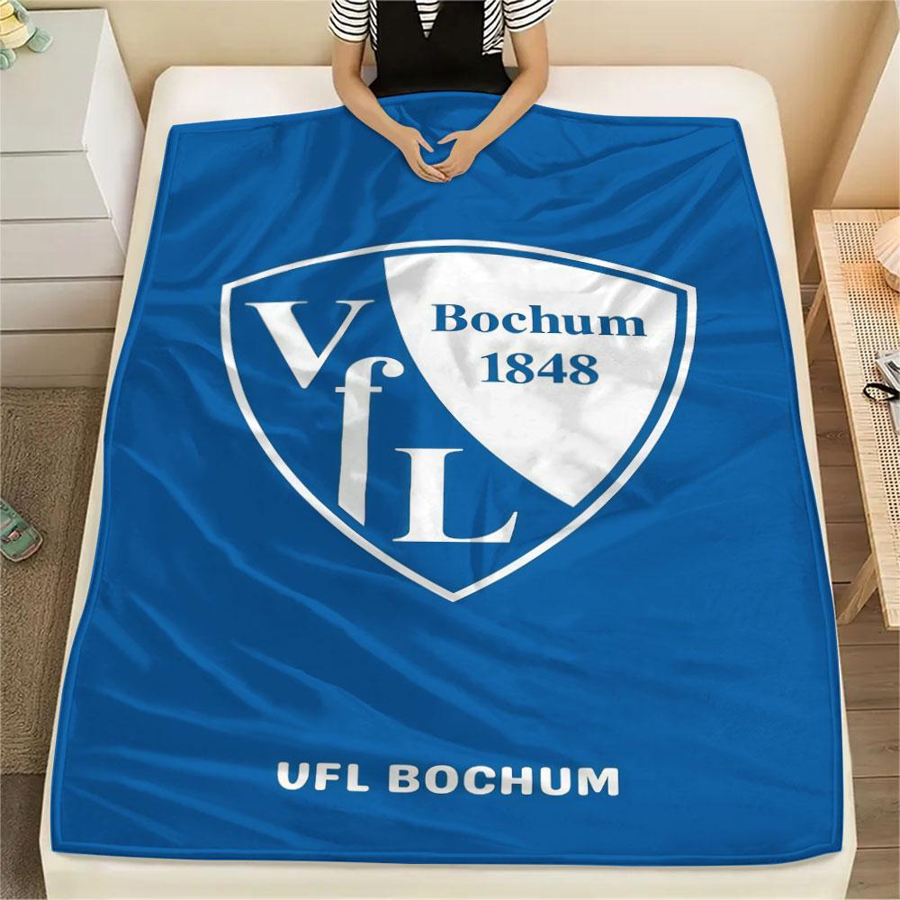 Coperta VfL Bochum, Alta qualità, Confortevole per Tutte le Stagioni, Decorazione per la Casa, Calore e Comfort