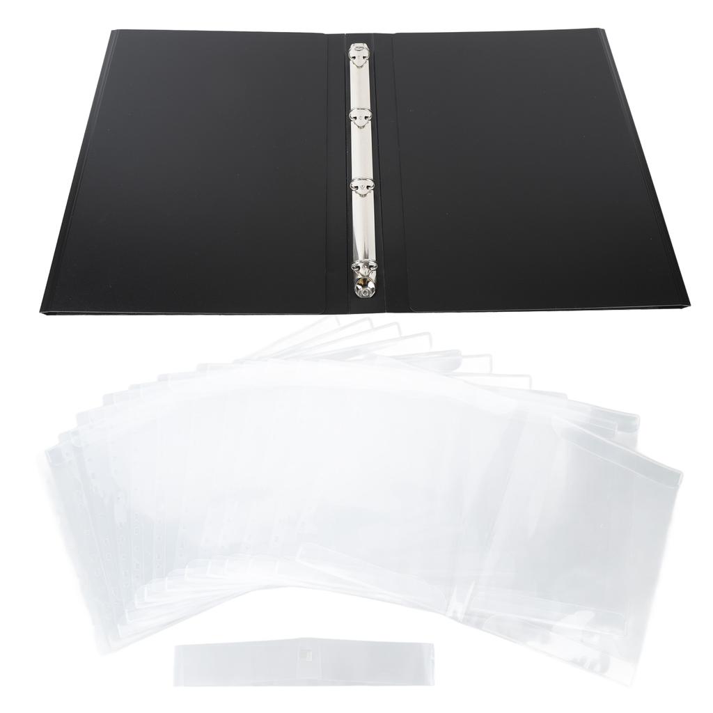 Sheet Music Folder A4 Size Piano Score Binder Detachable 4 Page Expand Paper File Storage Holder